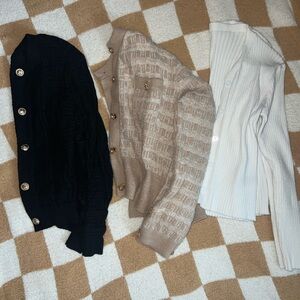 Set of 3 cardigans